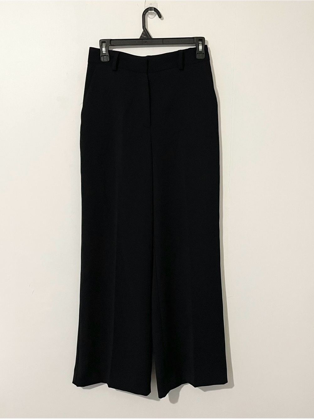 Zara Black Dress Pants Wide Leg Size XS extra small NWT New